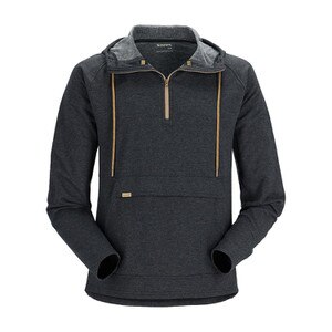 Simms Vermilion Hoody Men's in Black Heather
